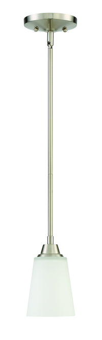 Craftmade - 41991-BNK - One Light Mini Pendant - Grace - Brushed Polished Nickel