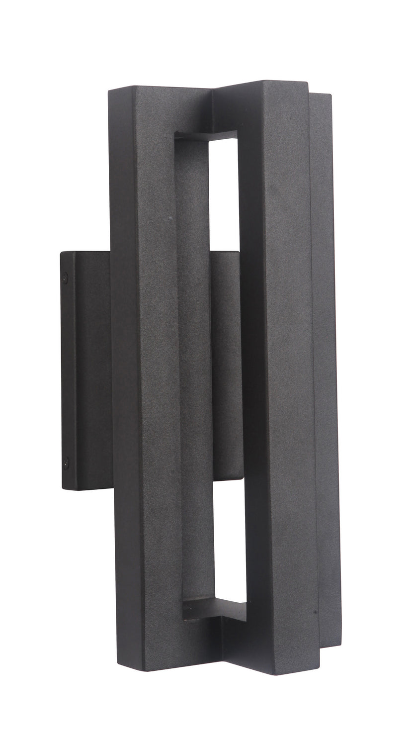 Craftmade LED Wall Mount from the Kai collection in Textured Black finish