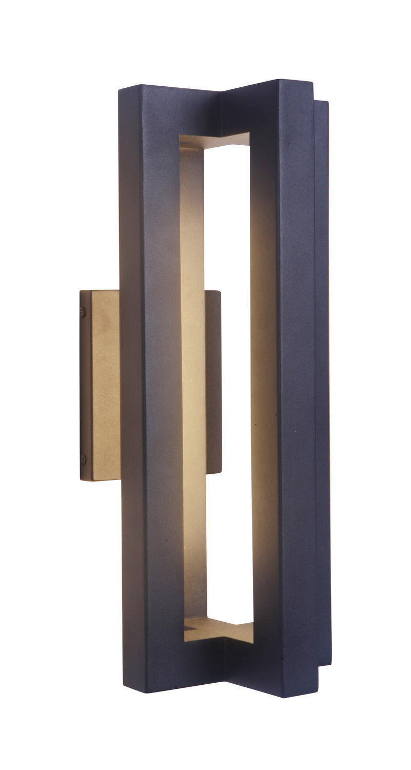 Craftmade LED Wall Mount from the Kai collection in Textured Black finish