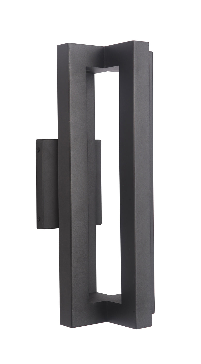 Craftmade LED Wall Mount from the Kai collection in Textured Black finish