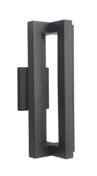 Craftmade LED Wall Mount from the Kai collection in Textured Black finish