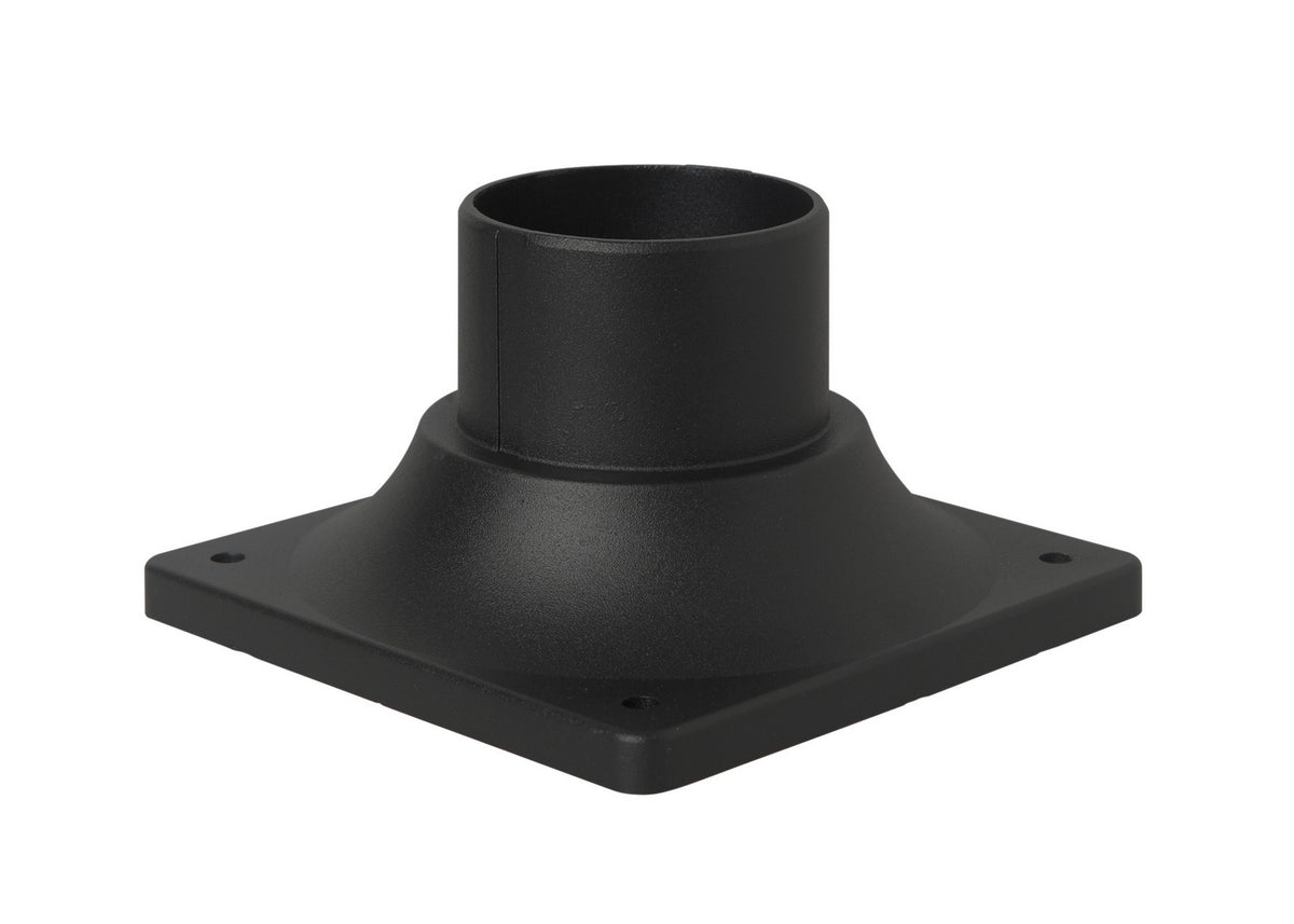 Craftmade Post Head Adapter from the Post Adapter Cast collection in Textured Black finish