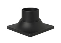 Craftmade - Z202-TB - Post Adapter Base - Post Adapter Cast - Textured Black