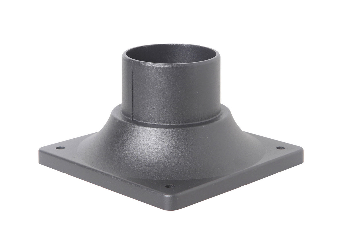 Craftmade Post Head Adapter from the Post Adapter Cast collection in Textured Black finish