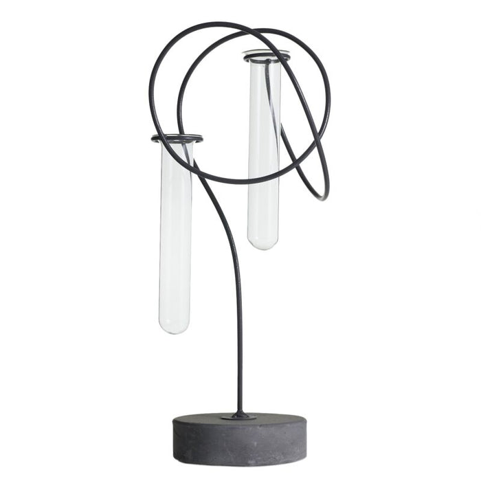 Design Shop Grey Loopty Loop Stand, 7" X 13", Set of 2.