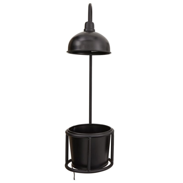 Design Shop Black Kira Collection Plant Stand, 8" X 28"