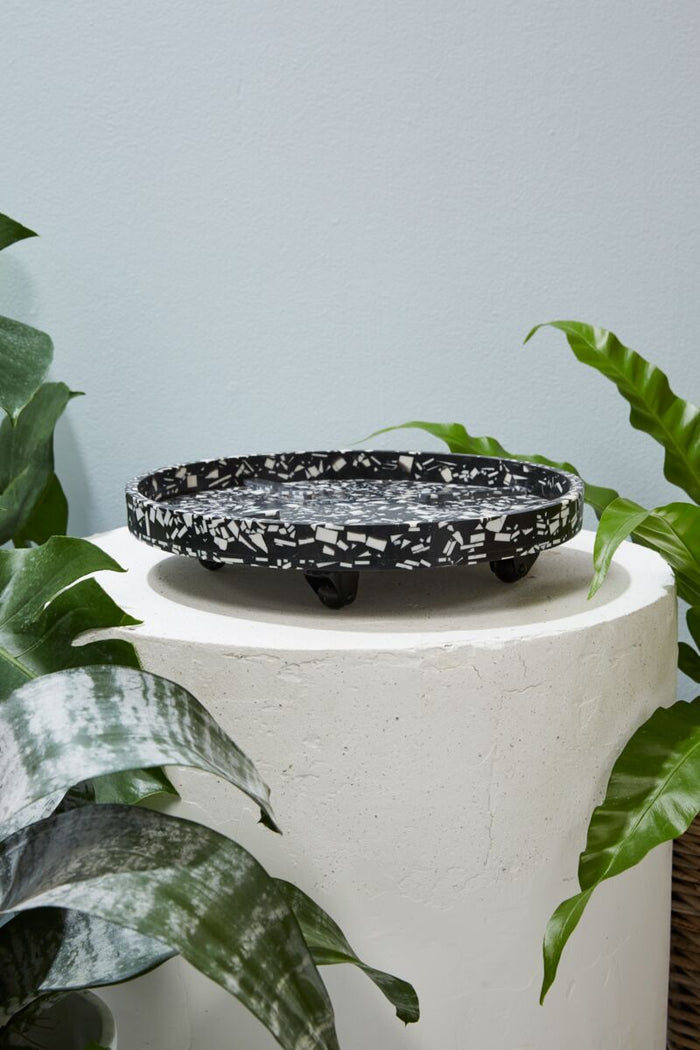 Design Shop Black Kendrick Plant Stand, 13" X 3".