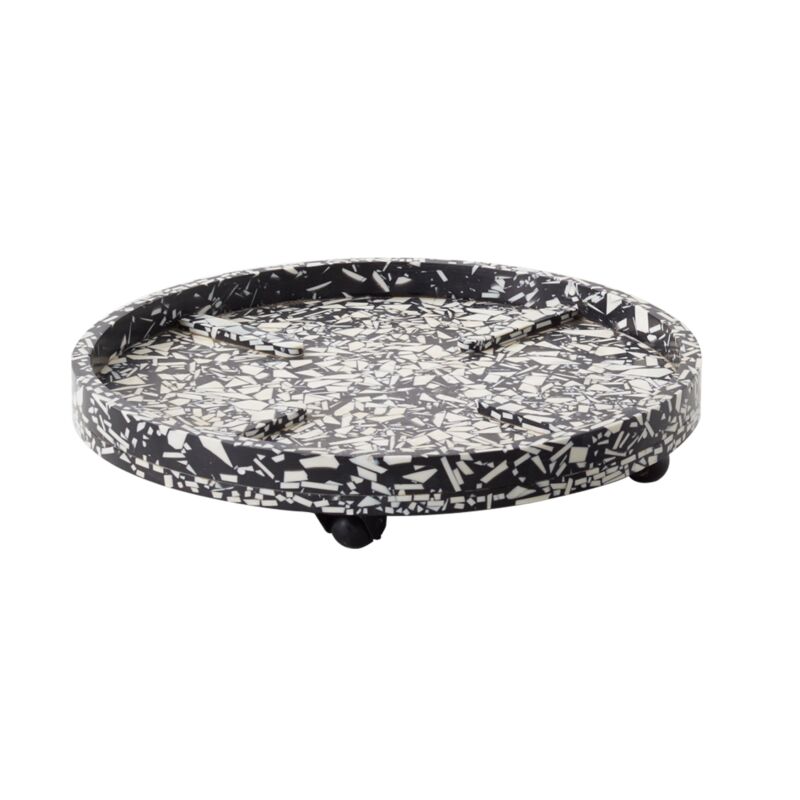 Design Shop Black Kendrick Plant Stand, 9.25" X 3".