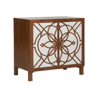 Chelsea House Flower of Life Cabinet - Brown