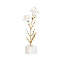 Chelsea House Carnation on Alabaster Stand