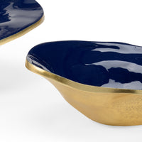 Wildwood Waving Edge Blue Bowls (S2)