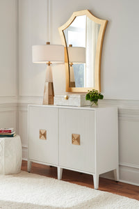 Chelsea House Andreu Garden Stool - White