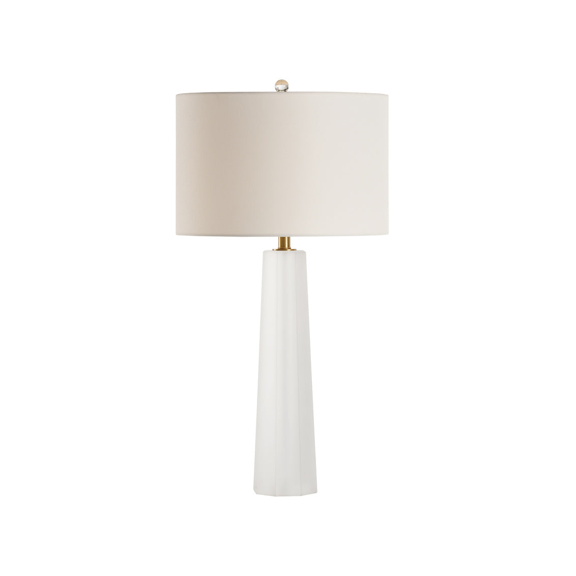 Chelsea House Frosted Crystal Lamp