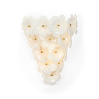 Chelsea House Glass Flower Wall Sconce