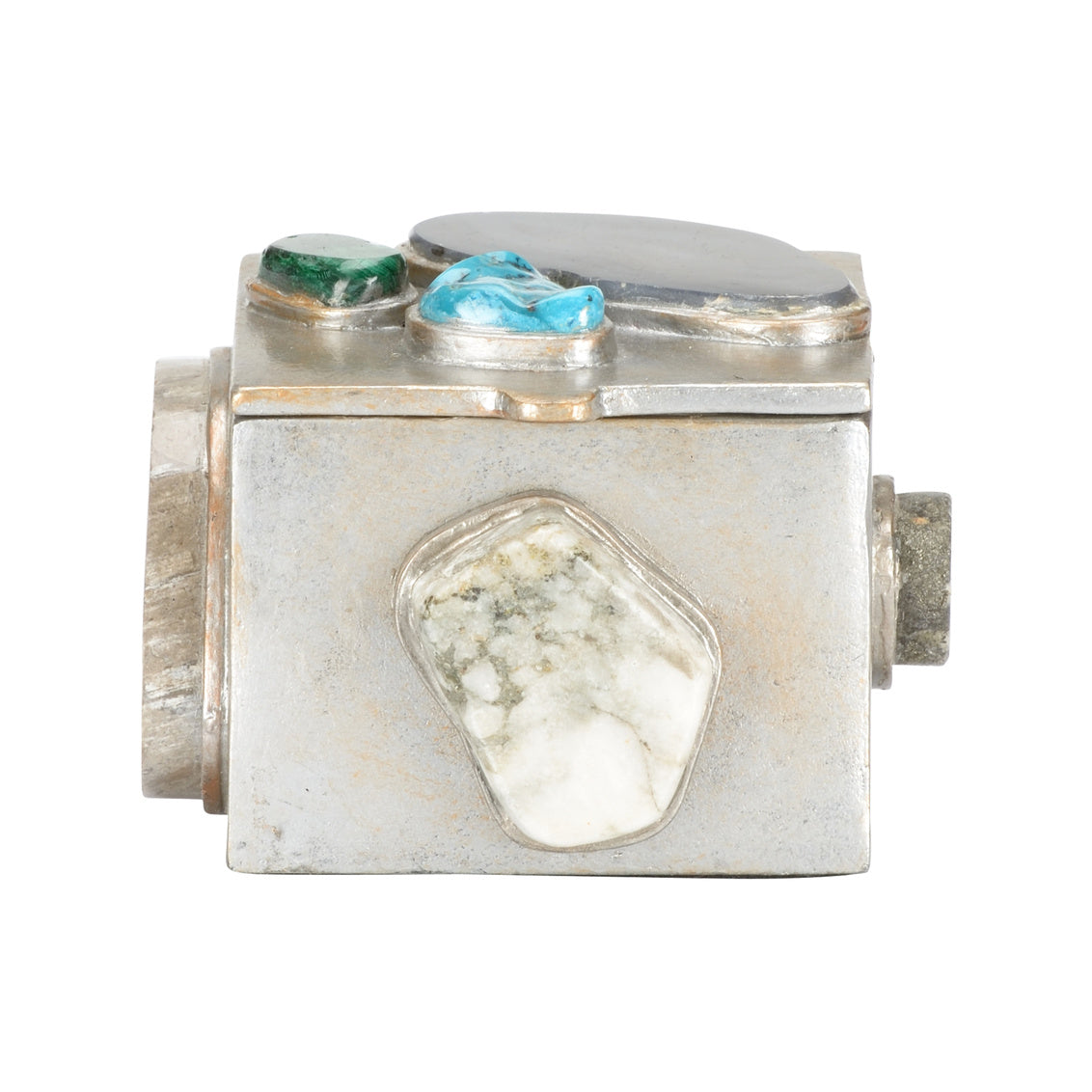 Chelsea House Caribbean Gold Jewelry Box-Square (Lg)