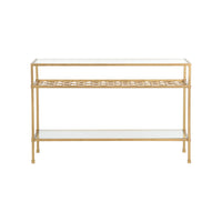 Chelsea House Pacific Coast Console Table-Gold