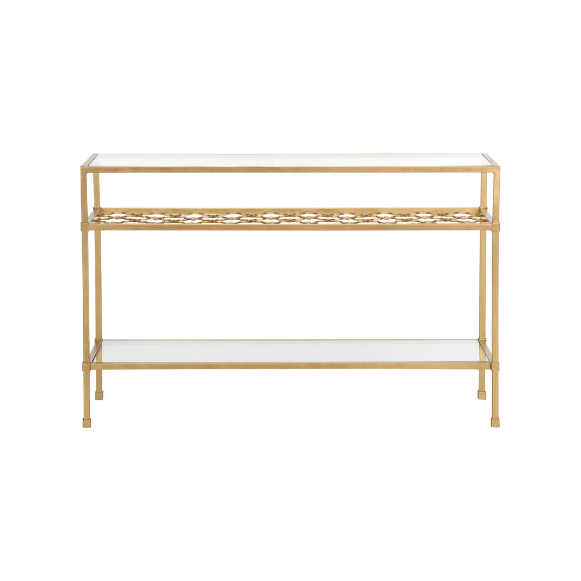Chelsea House Pacific Coast Console Table-Gold