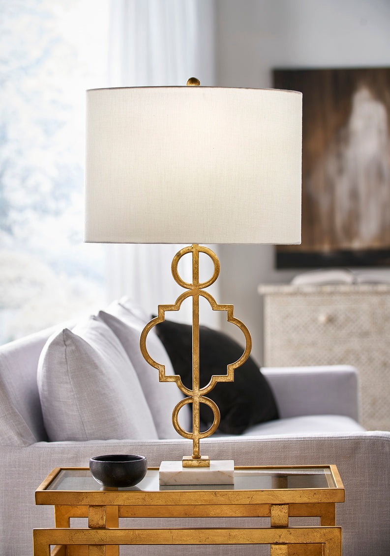 Chelsea House Artistic Lamp - Gold