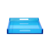 Chelsea House Charles Acrylic Tray - Blue