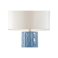 Chelsea House Andreu Lamp - Blue/Silver