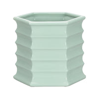 Chelsea House Willow Planter - Seafoam (Lg)