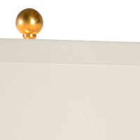 Chelsea House Hopper Lamp - White