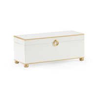 Chelsea House Rectangular Box - Cream