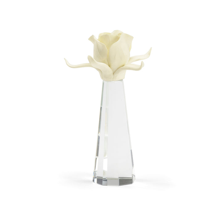 Chelsea House Small Rose On Stand - Cream