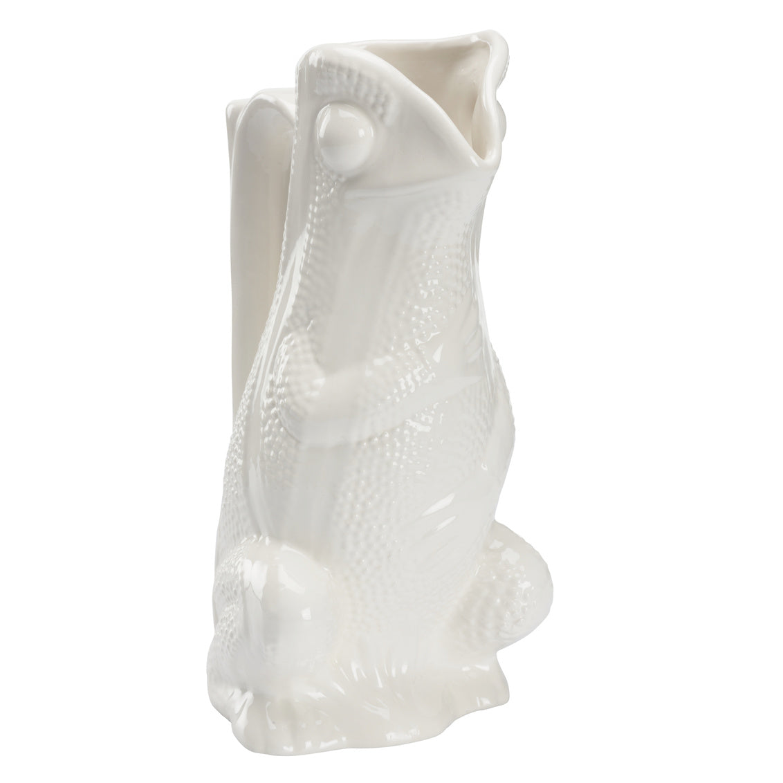 Chelsea House Frog Pitcher - White