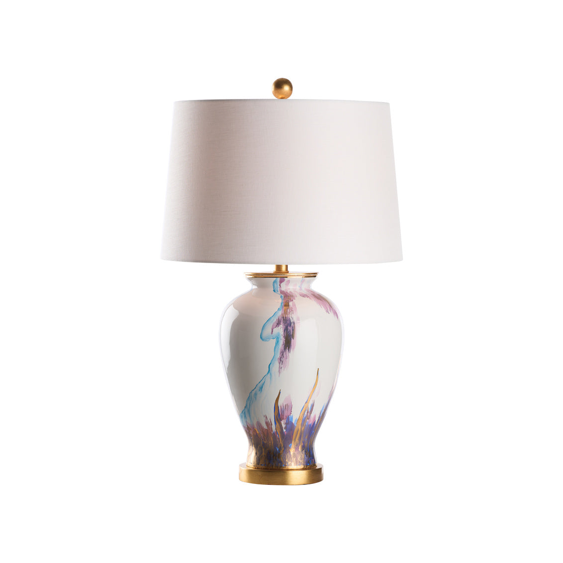 Chelsea House Fire Vase Lamp