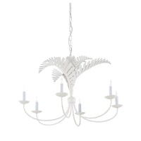 Wildwood Royal Palm Chandelier - White