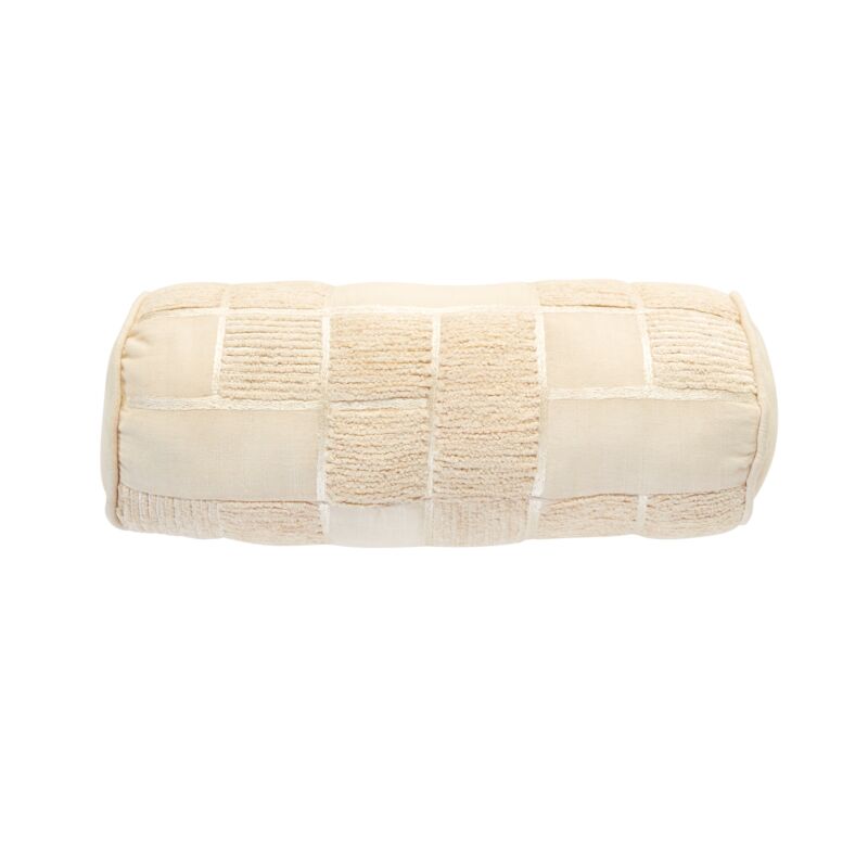Design Shop Off-White Boardwalk Pillow, 16" X 6".
