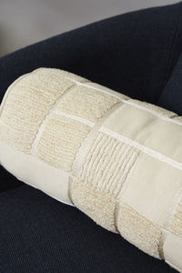 Design Shop Off-White Boardwalk Pillow, 16" X 6".