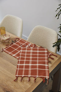 Design Shop Terracotta Camino Collection Placemat, 20" X 0.1".