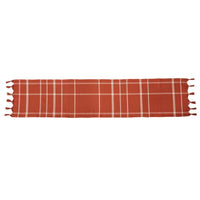 Design Shop Terracotta Camino Collection Table Runner, 72" X 0.1".