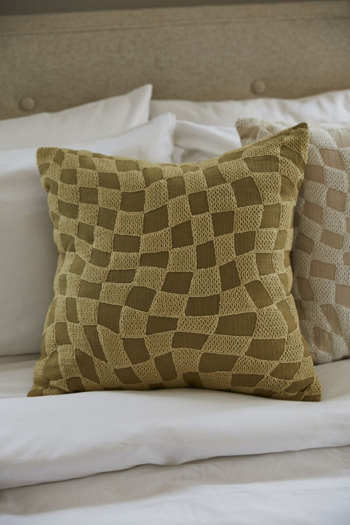 Design Shop Ochre Visby Pillow, 20"x 20".