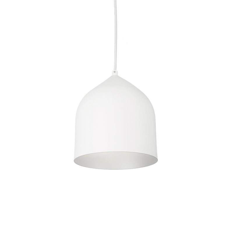 Kuzco Lighting - PD9108-WH/SV - LED Pendant - Helena - White/Silver