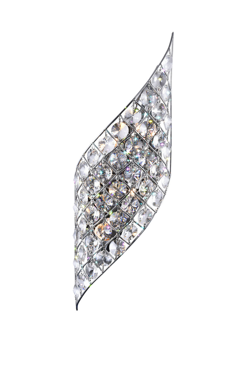 CWI Lighting Four Light Wall Sconce from the Chique collection in Chrome finish