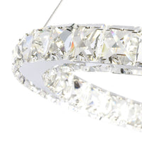 CWI Lighting - 5080P24ST-R - LED Chandelier - Ring - Stainless Steel