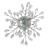 CWI Lighting - 5206C16C - Three Light Flush Mount - Ivy - Chrome