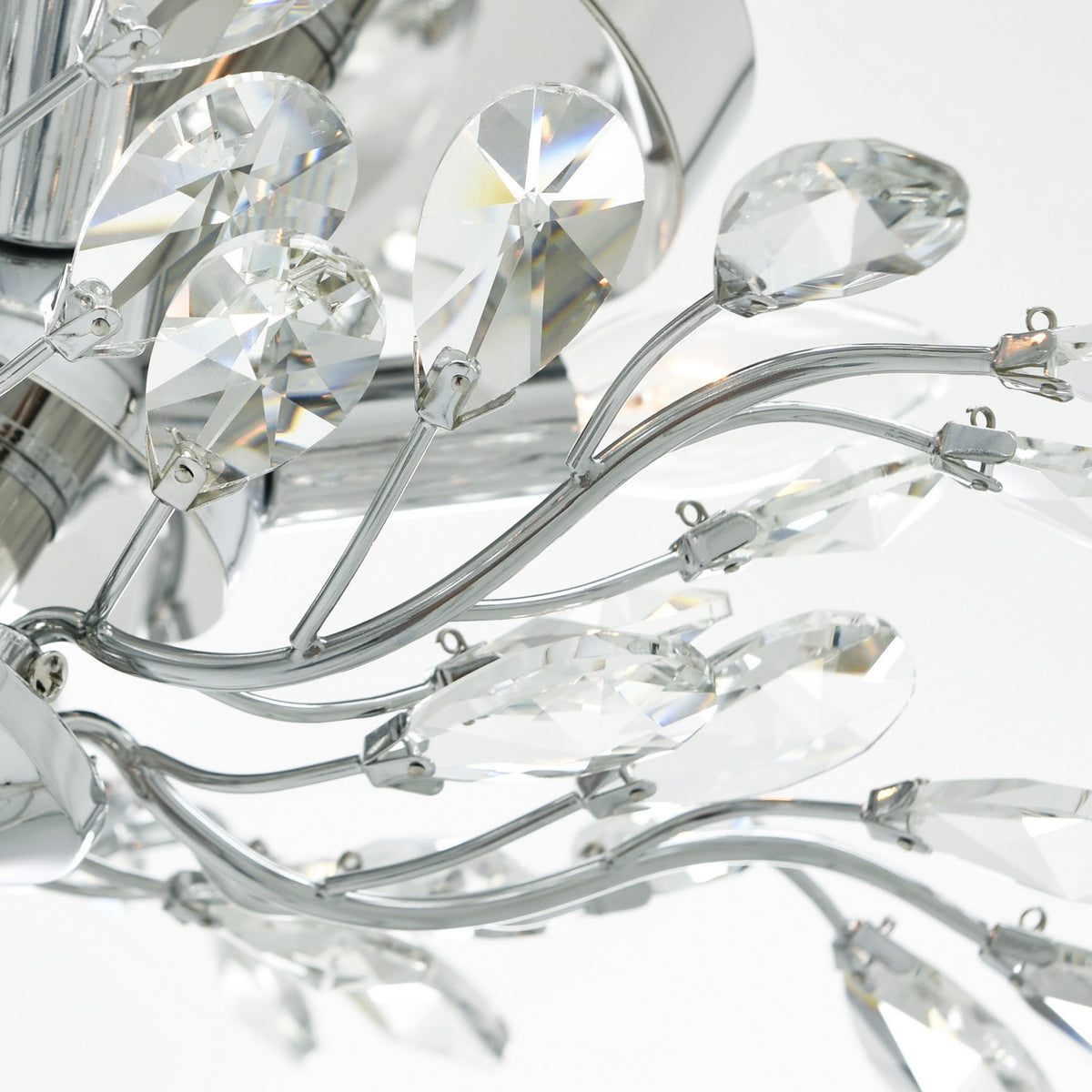 CWI Lighting - 5206C16C - Three Light Flush Mount - Ivy - Chrome