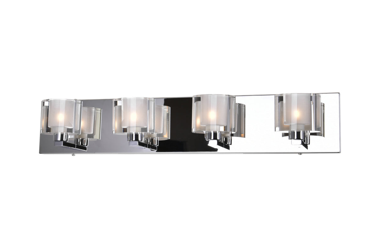 CWI Lighting - 5540W25C-601 - Four Light Wall Sconce - Tina - Chrome