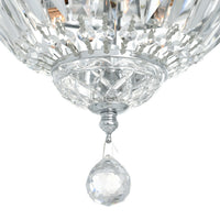 CWI Lighting - 8003C8C - Two Light Flush Mount - Stefania - Chrome