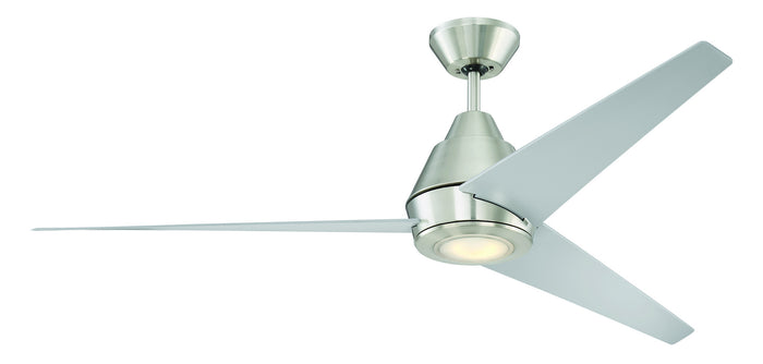 Craftmade 56"Ceiling Fan from the Acadian collection in Brushed Polished Nickel finish