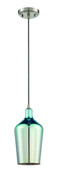 Craftmade - P720BNK1 - One Light Mini Pendant - Pendant - Brushed Polished Nickel