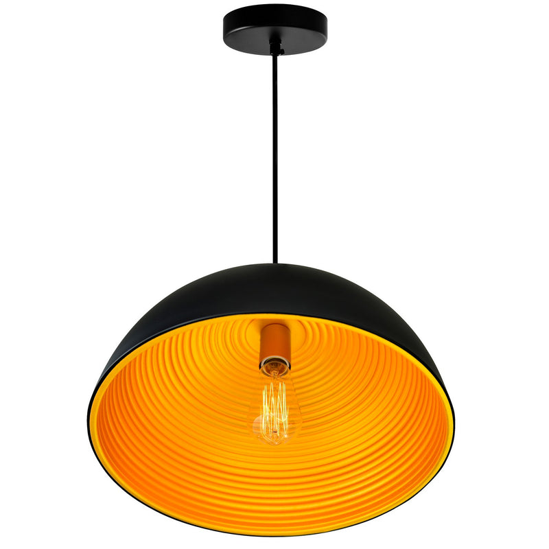 CWI Lighting - 9629P16-1-101 - One Light Pendant - Modest - Black