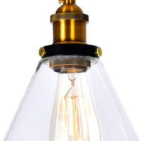 CWI Lighting - 9735W24-3-101 - Three Light Wall Sconce - Eustis - Black & Gold Brass