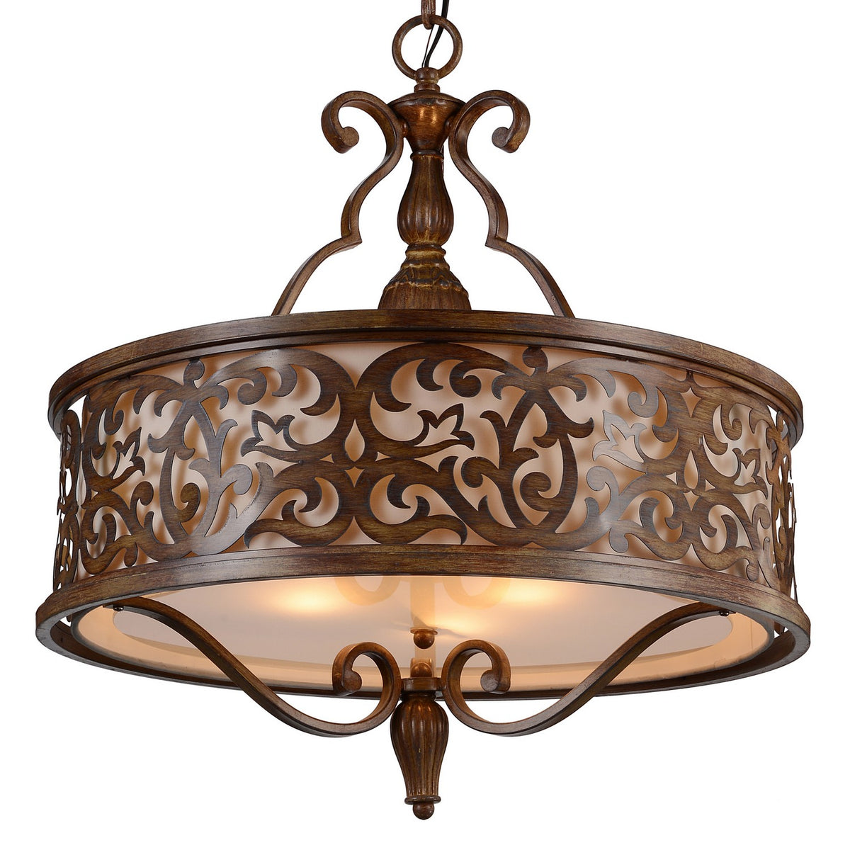CWI Lighting - 9807P21-5-116-A - Five Light Chandelier - Nicole - Brushed Chocolate