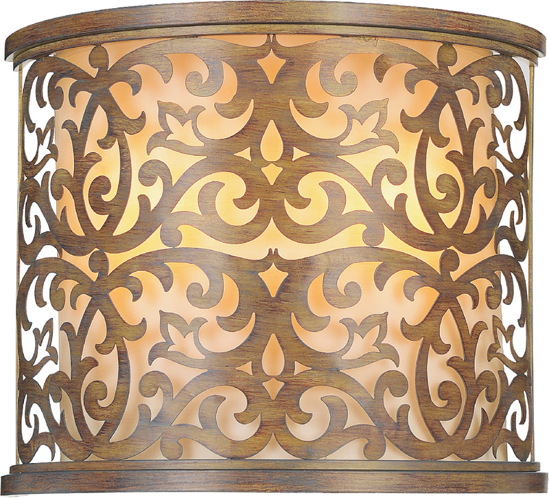CWI Lighting Two Light Wall Sconce from the Nicole collection in Brushed Chocolate finish