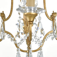 CWI Lighting - 9836P17-4-125 - Four Light Chandelier - Electra - Oxidized Bronze